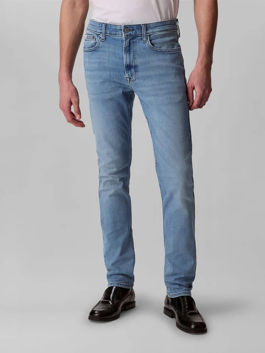 Zdjęcie produktu CALVIN KLEIN JEANS Dżinsy "Arrow" - Skinny fit - w kolorze błękitnym rozmiar: W38 / L32
