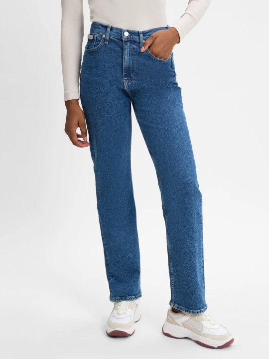 Zdjęcie produktu Calvin Klein Jeans Dżinsy Kobiety Bawełna niebieski