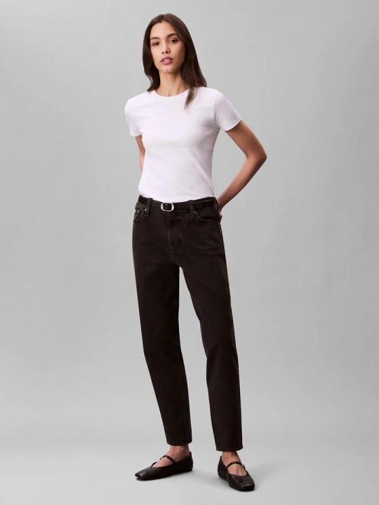 Zdjęcie produktu CALVIN KLEIN JEANS Dżinsy - Regular fit - w kolorze czarnym rozmiar: W27/L30