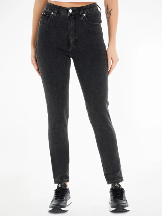 Zdjęcie produktu CALVIN KLEIN JEANS Dżinsy - Skinny fit - w kolorze czarnym rozmiar: W31/L34