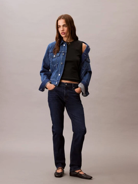 Zdjęcie produktu CALVIN KLEIN JEANS Dżinsy - Slim fit - w kolorze granatowym rozmiar: W31 / L32