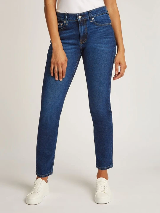 Zdjęcie produktu CALVIN KLEIN JEANS Dżinsy - Slim fit - w kolorze granatowym rozmiar: W32 / L34