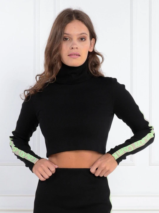 Zdjęcie produktu Calvin Klein Jeans Golf | Cropped Fit czarny