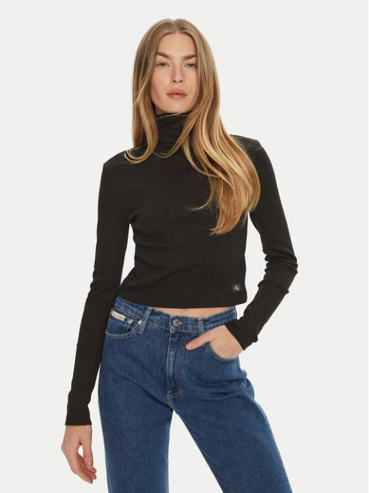 Zdjęcie produktu Calvin Klein Jeans Golf J20J224196 Czarny Regular Fit