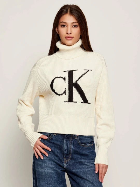 Zdjęcie produktu Calvin Klein Jeans Golf | Loose fit ecru