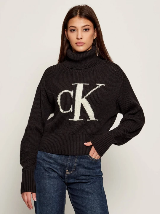 Zdjęcie produktu Calvin Klein Jeans Golf | Loose fit czarny