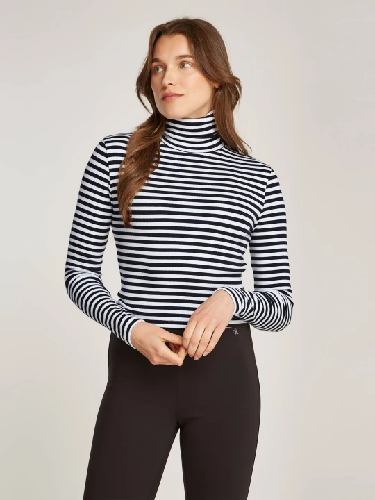 Zdjęcie produktu Calvin Klein Jeans Golf | Slim Fit biały