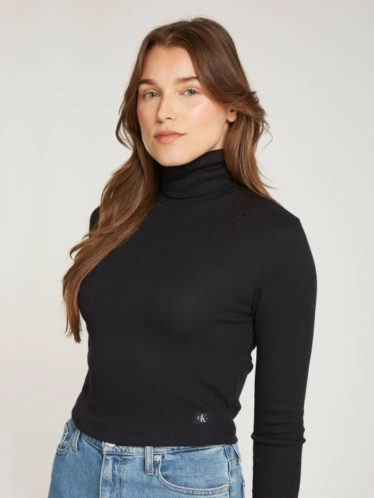 Zdjęcie produktu Calvin Klein Jeans Golf | Slim Fit czarny