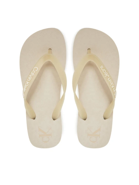 Zdjęcie produktu Calvin Klein Jeans Japonki Beach Sandal Flatform Tpu YW0YW01830 Écru Kremowy