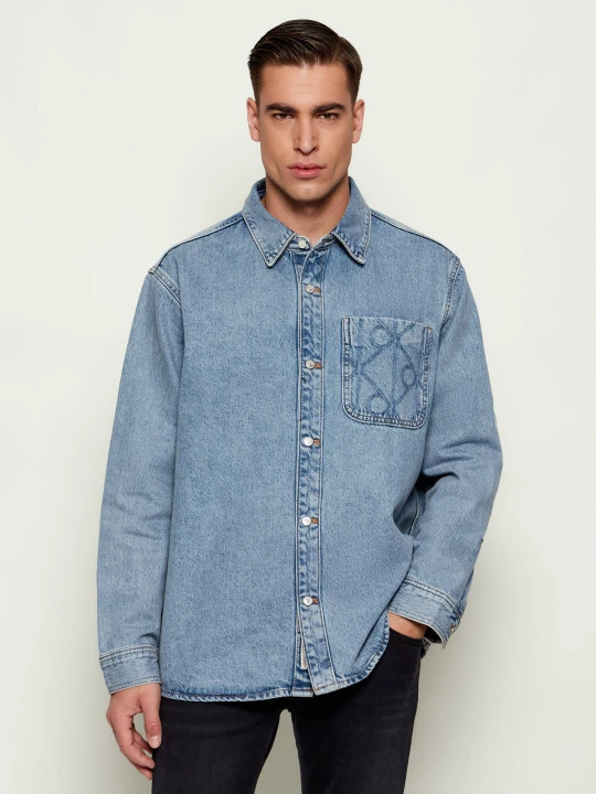Zdjęcie produktu Calvin Klein Jeans Jeansowa koszula 90S | Oversize fit niebieski