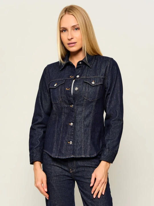 Zdjęcie produktu Calvin Klein Jeans Jeansowa koszula Iconic | Regular Fit granatowy