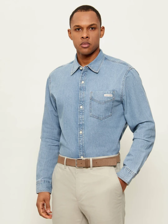 Zdjęcie produktu Calvin Klein Jeans Jeansowa koszula | Regular Fit błękitny