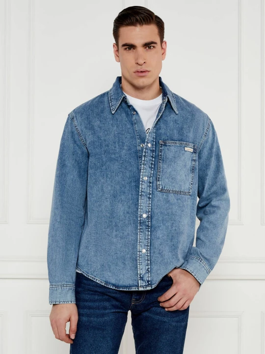 Zdjęcie produktu Calvin Klein Jeans Jeansowa koszula | Regular Fit niebieski