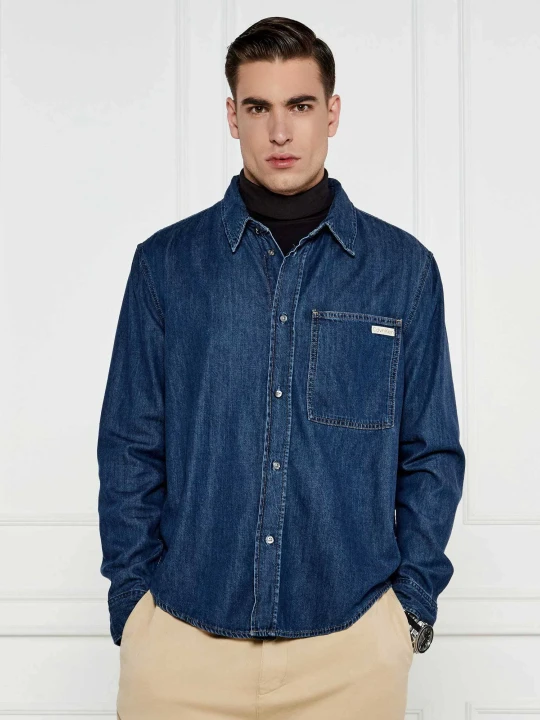 Zdjęcie produktu Calvin Klein Jeans Jeansowa koszula | Regular Fit granatowy