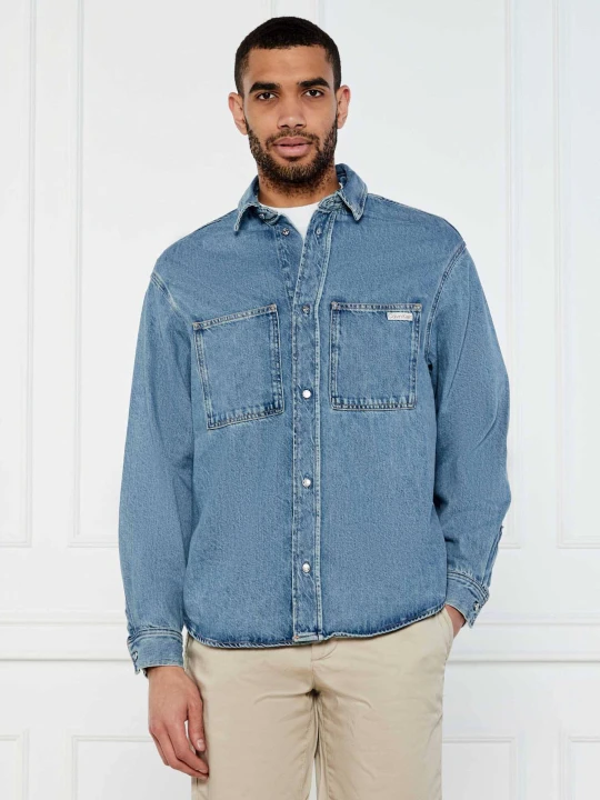 Zdjęcie produktu Calvin Klein Jeans Jeansowa koszula | Relaxed fit niebieski