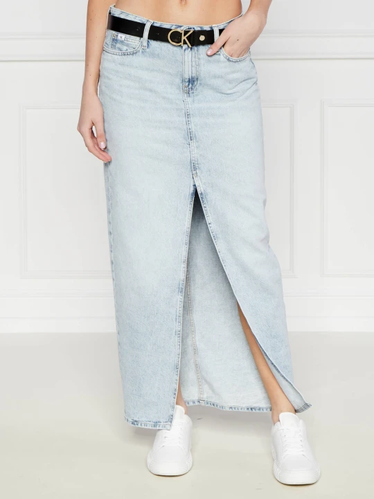 Zdjęcie produktu Calvin Klein Jeans Jeansowa spódnica błękitny