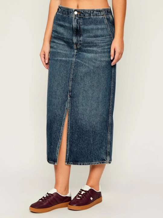 Zdjęcie produktu Calvin Klein Jeans Jeansowa spódnica | high rise niebieski