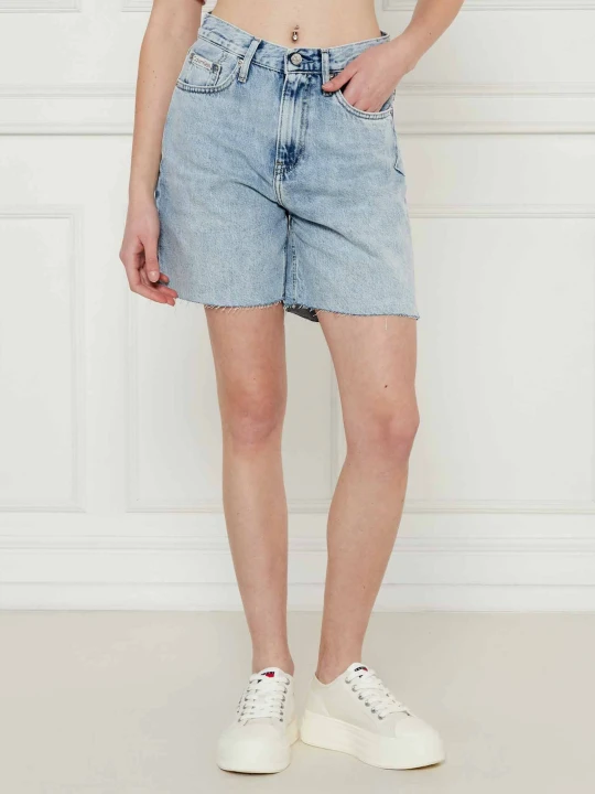 Zdjęcie produktu Calvin Klein Jeans Jeansowe szorty BERMUDY | Relaxed fit niebieski