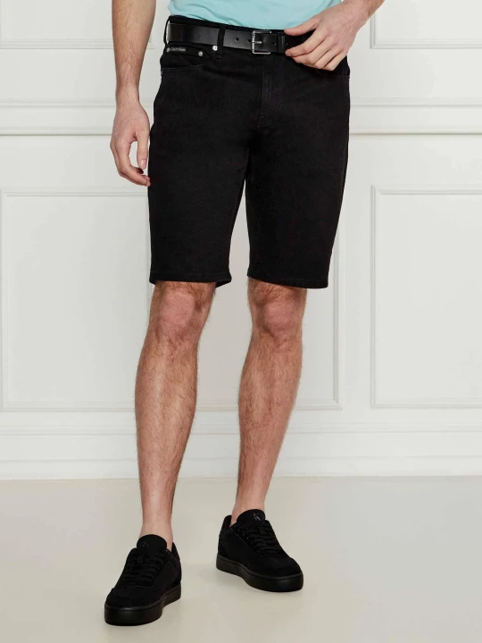 Zdjęcie produktu Calvin Klein Jeans Jeansowe szorty | Regular Fit czarny