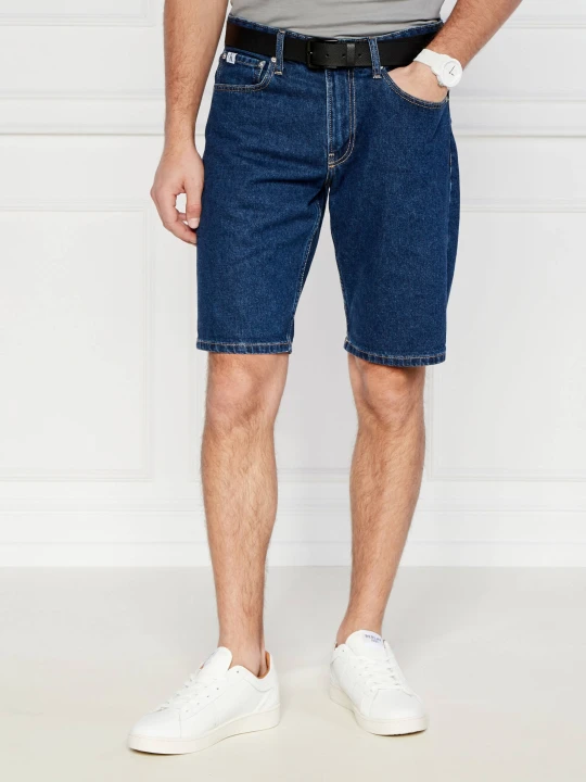 Zdjęcie produktu Calvin Klein Jeans Jeansowe szorty | Regular Fit granatowy