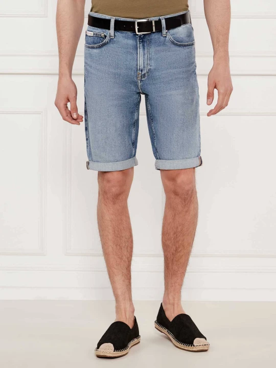 Zdjęcie produktu Calvin Klein Jeans Jeansowe szorty | Slim Fit niebieski