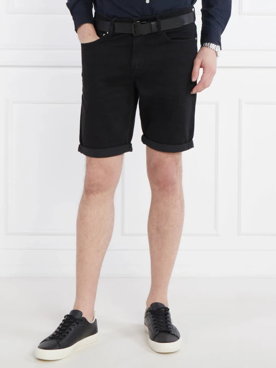 Zdjęcie produktu Calvin Klein Jeans Jeansowe szorty | Slim Fit czarny