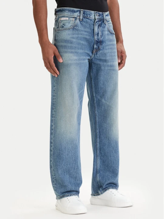 Zdjęcie produktu Calvin Klein Jeans Jeansy 90S LV04RF725G Niebieski Straight Fit