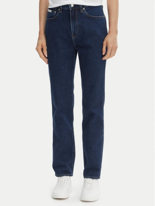 Zdjęcie produktu Calvin Klein Jeans Jeansy Archive LV047F749G Granatowy Slim Fit