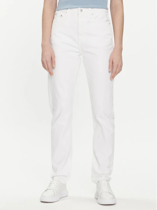 Zdjęcie produktu Calvin Klein Jeans Jeansy Authentic J20J222741 Biały Slim Fit