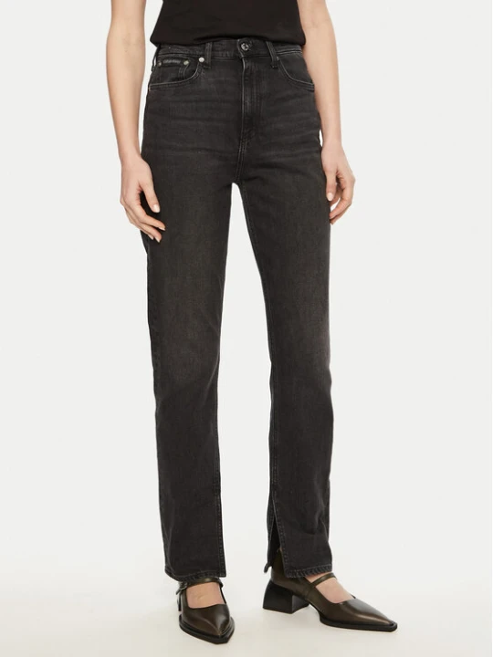 Zdjęcie produktu Calvin Klein Jeans Jeansy Authentic J20J225013 Czarny Straight Fit
