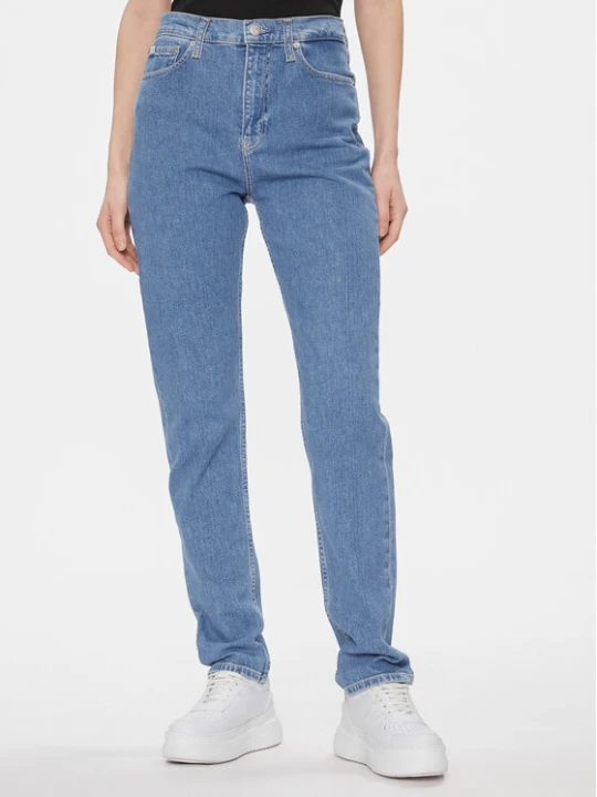 Zdjęcie produktu Calvin Klein Jeans Jeansy Authentic Slim Straight J20J222749 Niebieski Straight Leg