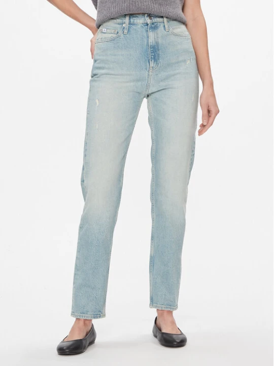 Zdjęcie produktu Calvin Klein Jeans Jeansy Authentic Slim Straight J20J222864 Niebieski Slim Fit