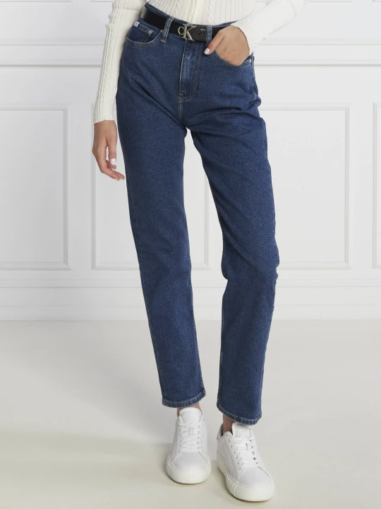 Zdjęcie produktu Calvin Klein Jeans Jeansy AUTHENTIC | Straight fit granatowy
