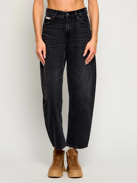 Zdjęcie produktu Calvin Klein Jeans Jeansy Barrel | Relaxed fit czarny