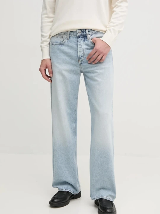 Zdjęcie produktu Calvin Klein Jeans jeansy bawełniane niebieski
