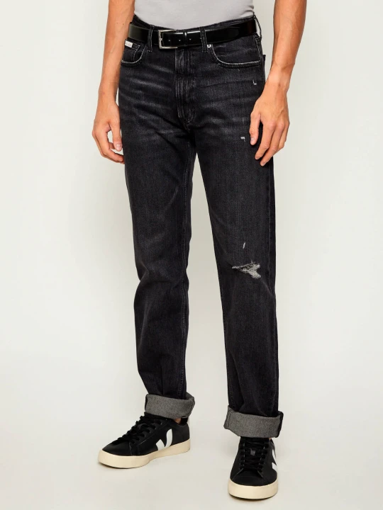 Zdjęcie produktu Calvin Klein Jeans Jeansy CINDER | Straight fit | stretch czarny