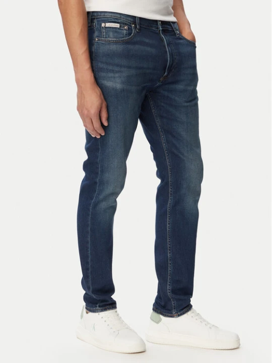 Zdjęcie produktu Calvin Klein Jeans Jeansy Classic LV04RG900G Niebieski Taper Fit