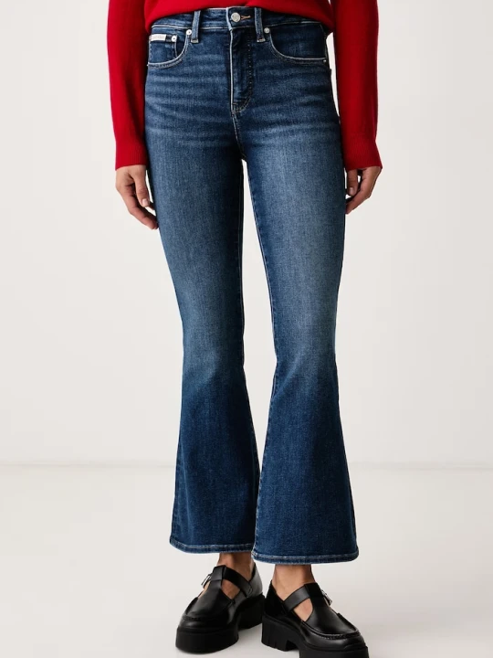 Zdjęcie produktu Calvin Klein Jeans jeansy flare damskie niebieski