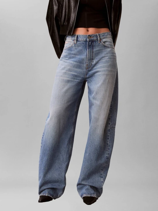 Zdjęcie produktu Calvin Klein Jeans Jeansy Galaxy | Boyfriend fit niebieski