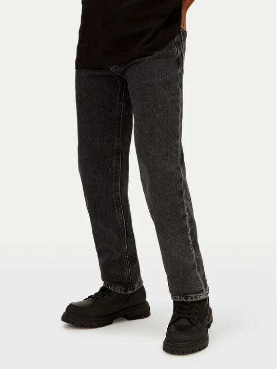 Zdjęcie produktu Calvin Klein Jeans Jeansy IB0IB02602 Czarny Straight Fit