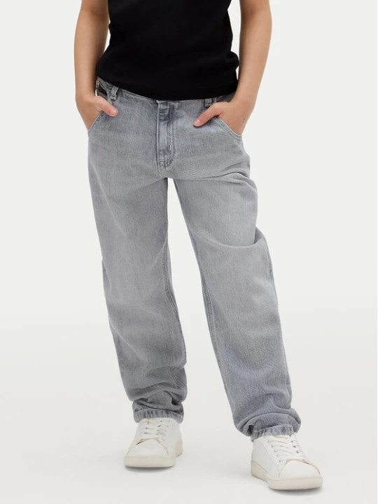 Zdjęcie produktu Calvin Klein Jeans Jeansy IG0IG02607 M Granatowy Wide Leg