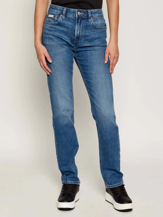 Zdjęcie produktu Calvin Klein Jeans Jeansy INDIGO CHANNEL | Slim Fit | mid rise niebieski