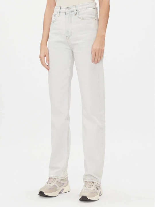 Zdjęcie produktu Calvin Klein Jeans Jeansy J20J222139 Niebieski Straight Fit