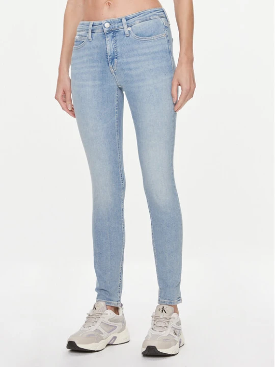 Zdjęcie produktu Calvin Klein Jeans Jeansy J20J222444 Niebieski Skinny Fit