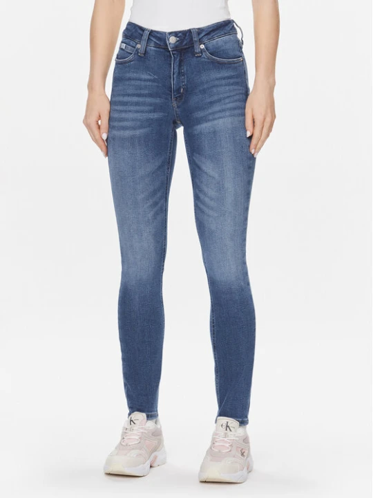 Zdjęcie produktu Calvin Klein Jeans Jeansy J20J222447 Niebieski Skinny Fit
