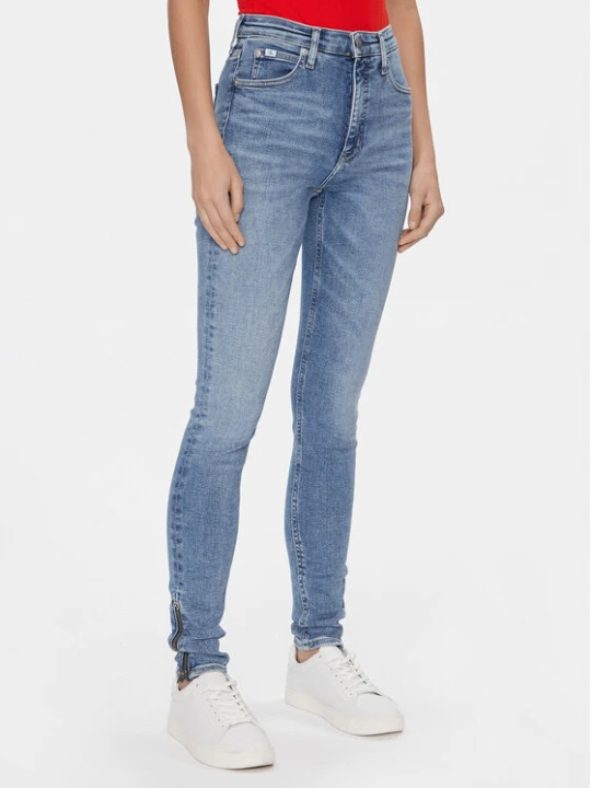 Zdjęcie produktu Calvin Klein Jeans Jeansy J20J222773 Niebieski Super Skinny Fit