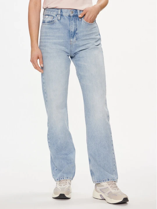 Zdjęcie produktu Calvin Klein Jeans Jeansy J20J222779 Niebieski Straight Fit