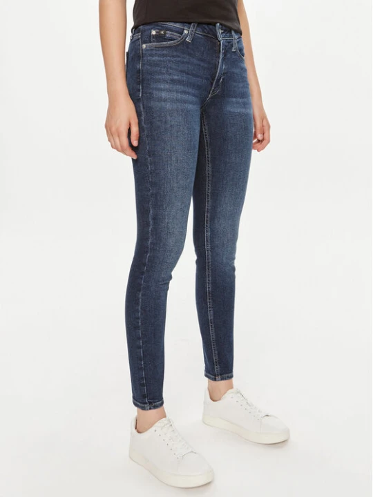Zdjęcie produktu Calvin Klein Jeans Jeansy J20J223646 Granatowy Skinny Fit