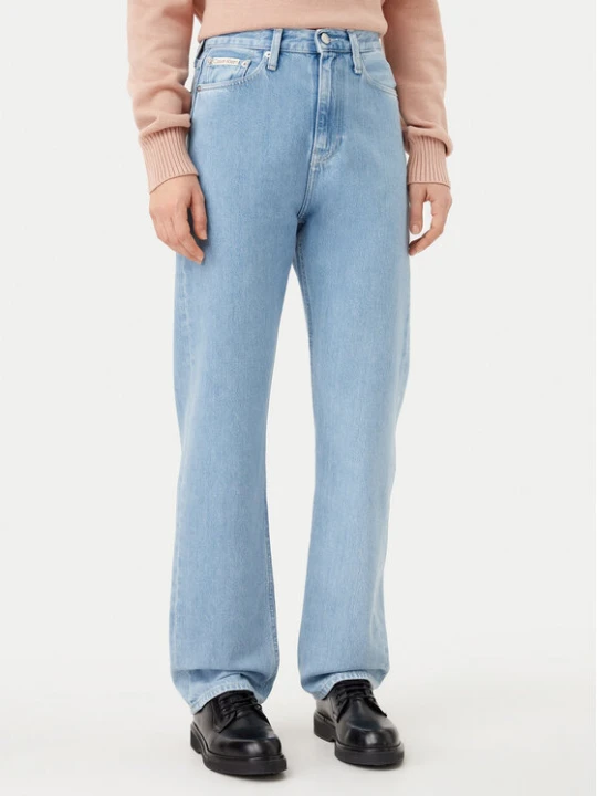 Zdjęcie produktu Calvin Klein Jeans Jeansy J20J224997 Niebieski Straight Fit