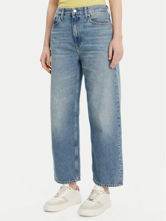 Zdjęcie produktu Calvin Klein Jeans Jeansy J20J225604 Niebieski Straight Fit